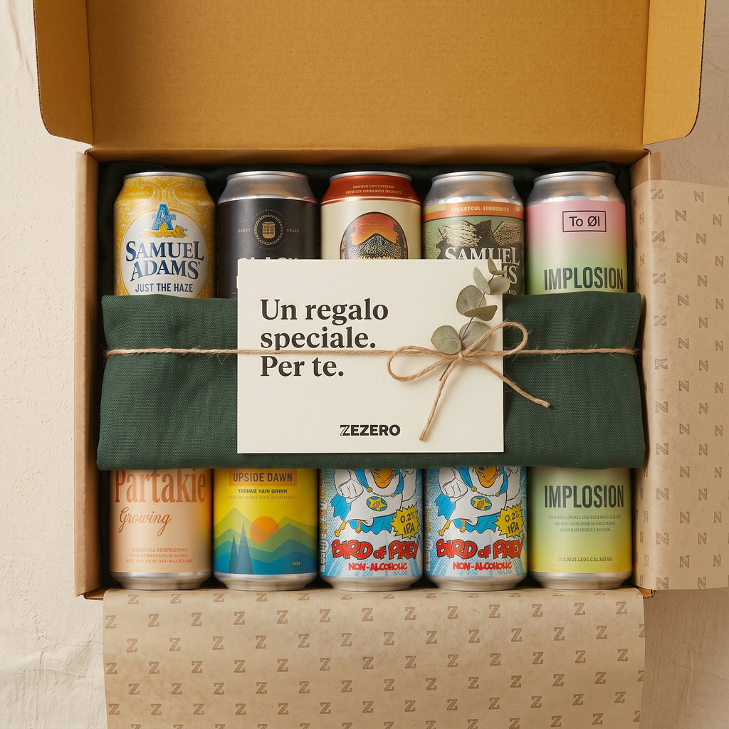 La Cassa Regalo - 12 birre analcoliche craft (senza abbonamento)